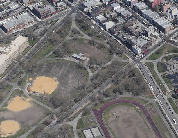 mc carren park: mc carren park - Nassau av, Bayard - Leonard et N 12 Sts